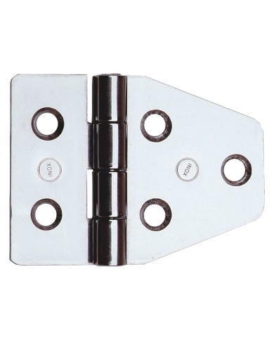 CERNIERA IN ACCIAIO INOX ART.852IN mm. 40 x 55 - pz. 2